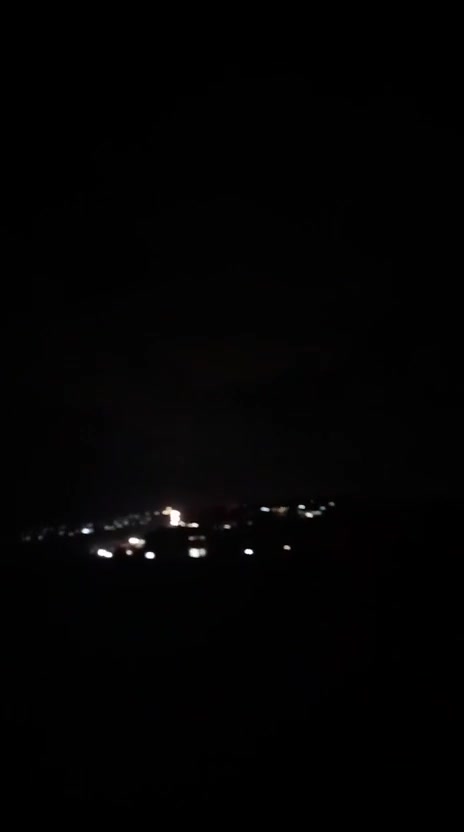 Scenes from a series of raids targeting the Adloun-Ansariyah areas