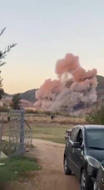 Series of Israeli raids targeting southern Lebanon