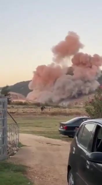 Series of Israeli raids targeting southern Lebanon