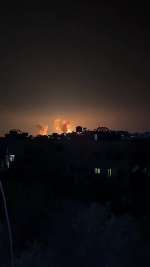 Video documenting violent Israeli raids on the south