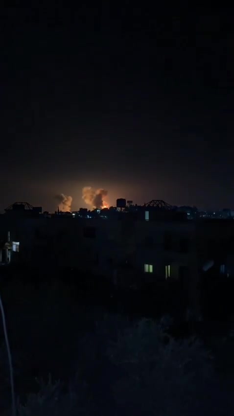 Video documenting violent Israeli raids on the south