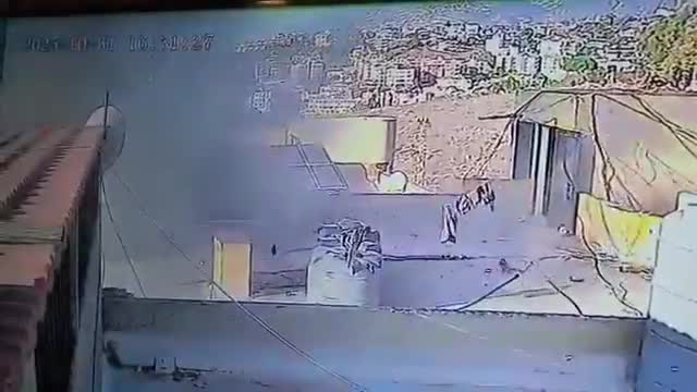 A video circulating online shows the airstrike that targeted the industrial city of Kafr Rumman in southern Lebanon.