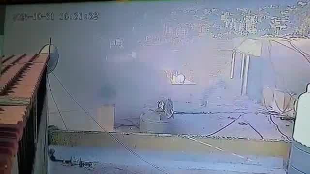 A video circulating online shows the airstrike that targeted the industrial city of Kafr Rumman in southern Lebanon.