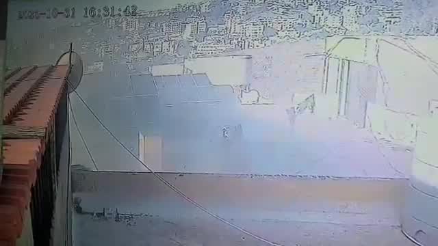 A video circulating online shows the airstrike that targeted the industrial city of Kafr Rumman in southern Lebanon.