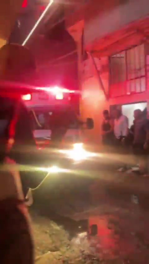 Scenes from the Ain al-Hilweh camp after an Israeli airstrike targeted the area.