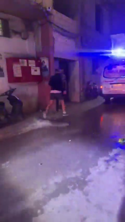 Scenes from the Ain al-Hilweh camp after an Israeli airstrike targeted the area.