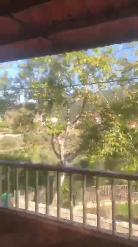 Video: Moment of the violent airstrikes on Jabour near homes