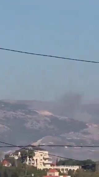 Scenes from the Israeli raids that targeted the Zaghrin heights in the mountains