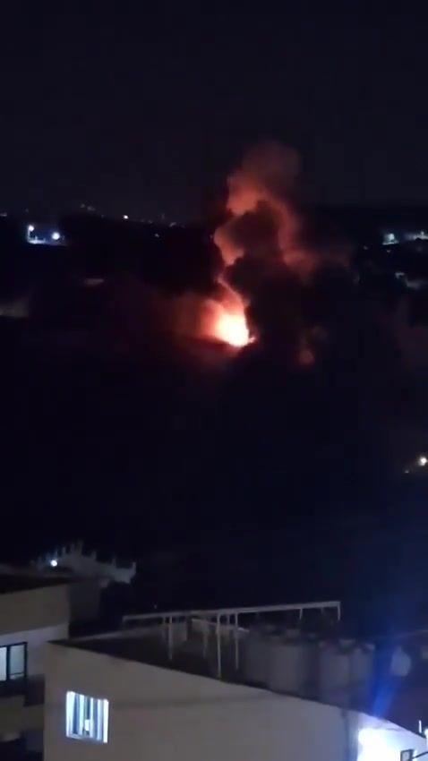 The raids targeted the threatened house in the town of Anan, Jezzine district