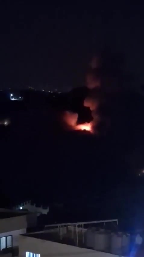 The raids targeted the threatened house in the town of Anan, Jezzine district