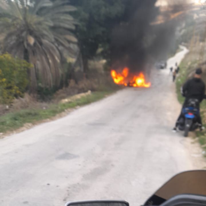 תקיפה אווירית באזור זיטה, על פי דיווחים ראשוניים.