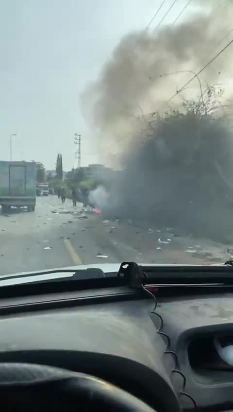 בתקיפה אווירית שנייה בלבנון היום, צהל טוען כי תקף פעיל חיזבאללה בבורג' אל-שמאלי, סמוך לעיר החוף צור, לפני זמן קצר.