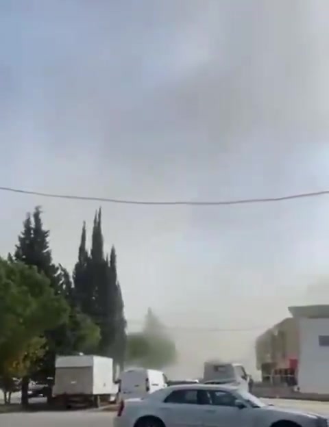 New video from the site of the raid between Khirbet Selm and Bir al-Salasil, Bint Jbeil district