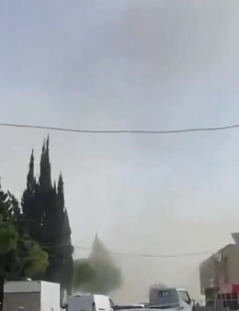 New video from the site of the raid between Khirbet Selm and Bir al-Salasil, Bint Jbeil district