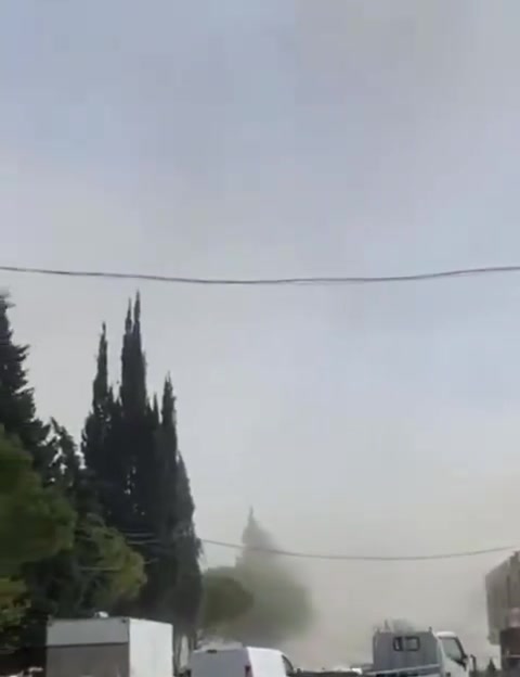 New video from the site of the raid between Khirbet Selm and Bir al-Salasil, Bint Jbeil district