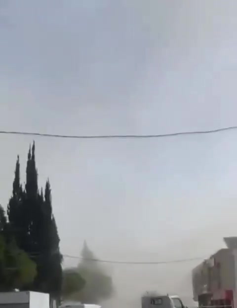 New video from the site of the raid between Khirbet Selm and Bir al-Salasil, Bint Jbeil district