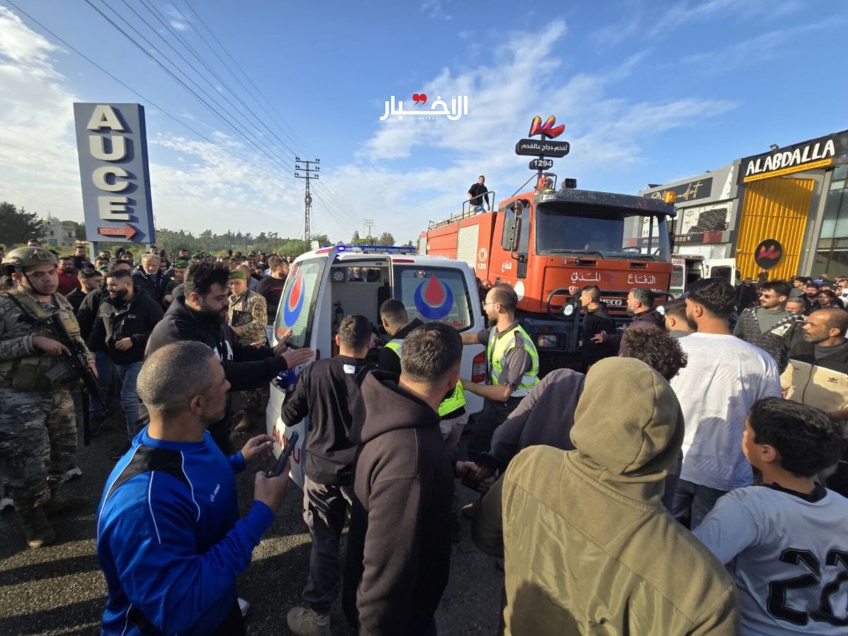 One person killed in a strike at the car in Tyre, Lebanon
