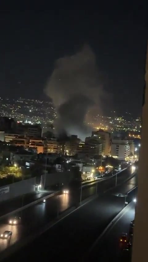 Israeli airstrike targets building in Bir Hassan in the southern suburbs
