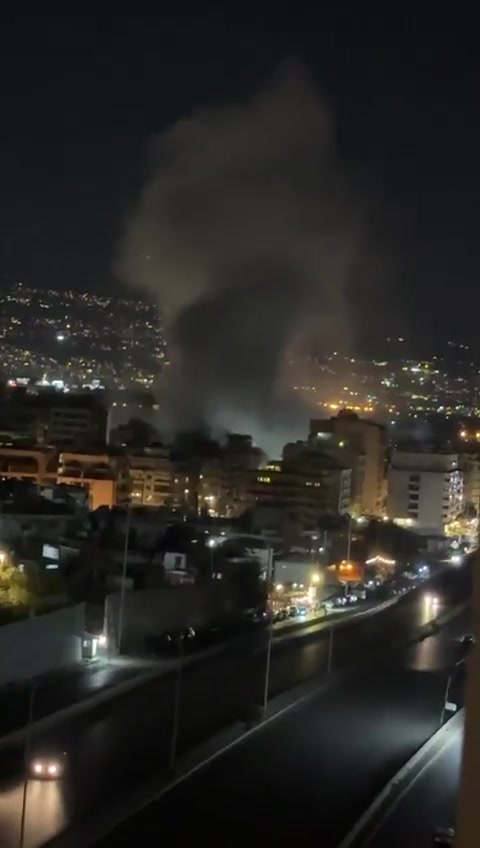 Israeli airstrike targets building in Bir Hassan in the southern suburbs