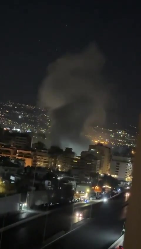 Israeli airstrike targets building in Bir Hassan in the southern suburbs