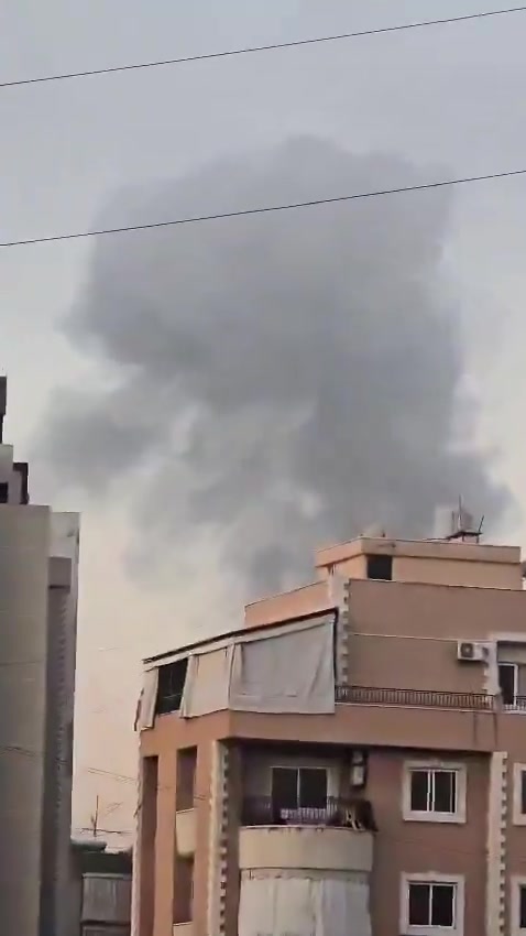 An explosion was reported in Beirut's southern suburbs a short time ago