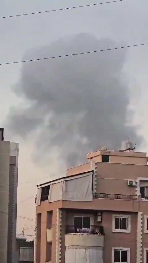 An explosion was reported in Beirut's southern suburbs a short time ago