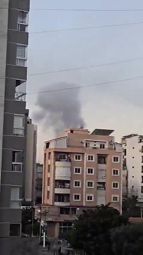An explosion was reported in Beirut's southern suburbs a short time ago