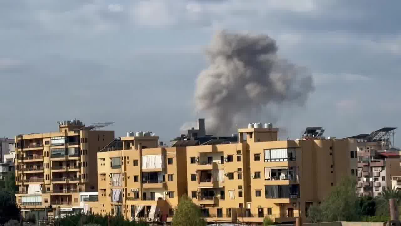 Another Israeli strike targeted a building in Hadath, Beirut southern suburbs Lebanon