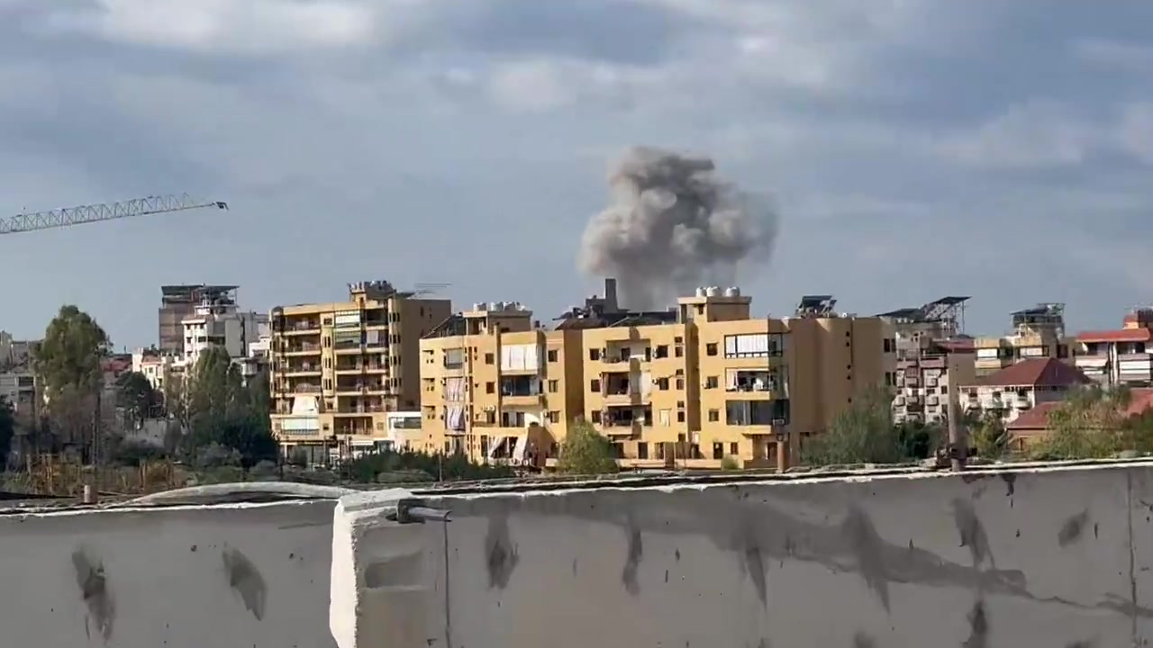 Another Israeli strike targeted a building in Hadath, Beirut southern suburbs Lebanon