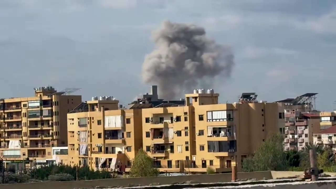 Another Israeli strike targeted a building in Hadath, Beirut southern suburbs Lebanon