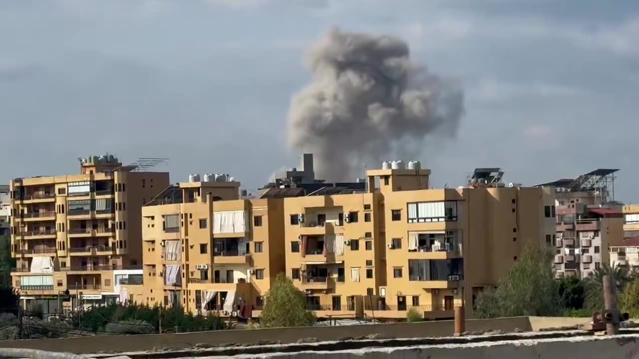 Another Israeli strike targeted a building in Hadath, Beirut southern suburbs Lebanon