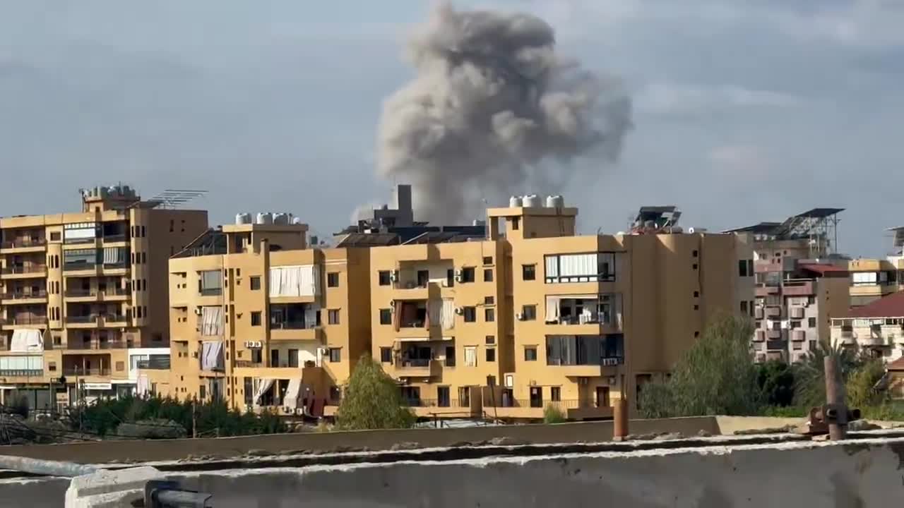 Another Israeli strike targeted a building in Hadath, Beirut southern suburbs Lebanon