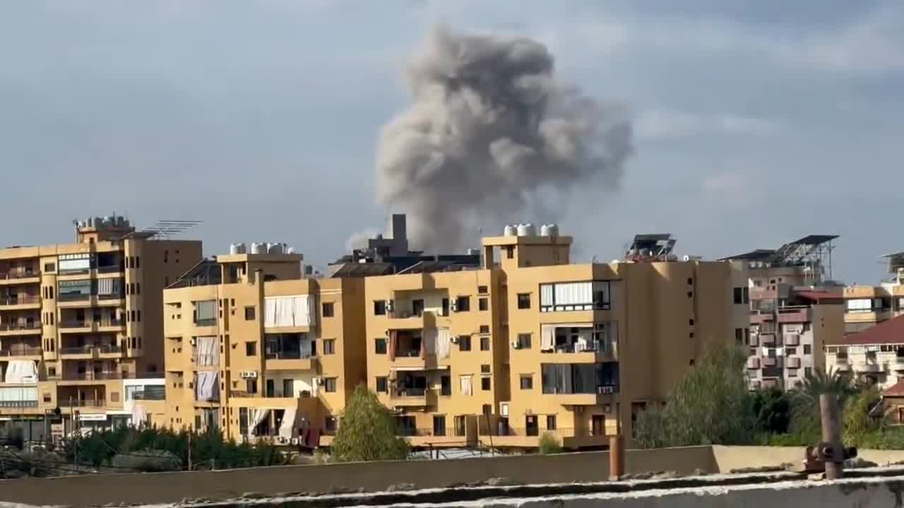 Another Israeli strike targeted a building in Hadath, Beirut southern suburbs Lebanon