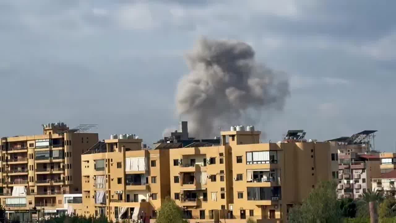 Another Israeli strike targeted a building in Hadath, Beirut southern suburbs Lebanon