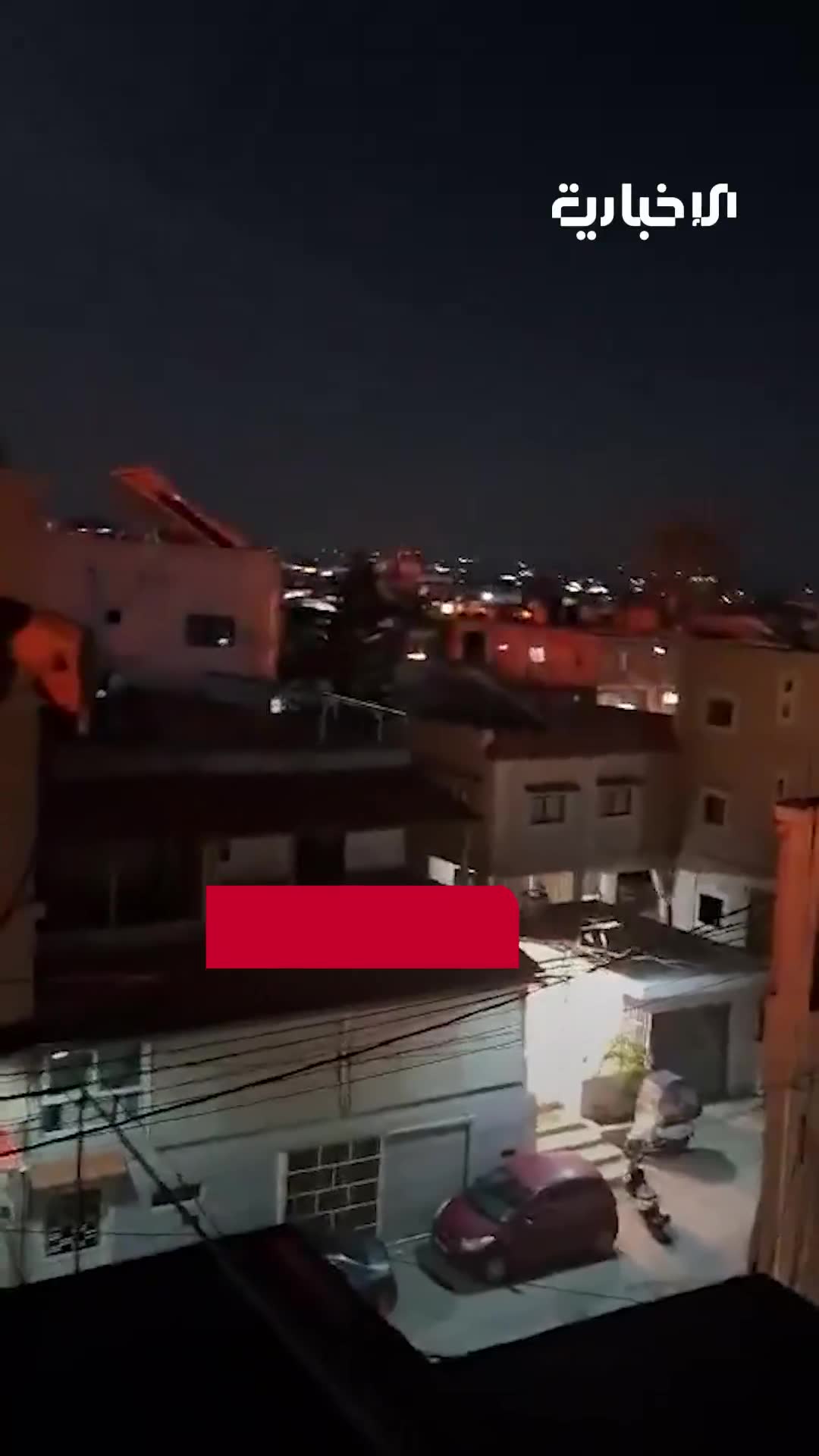 Moment an Israeli airstrike targeted a building in the Burj al-Shamali area of southern Lebanon