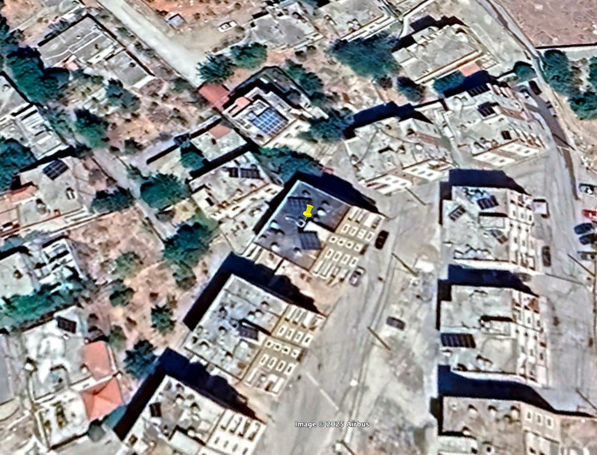Israeli airstrike on a building located in the Al-Asira neighborhood of Baalbek, Beqaa Valley, Lebanon, 34.013569, 36.221640. The scene from the target location in Baalbek last night.