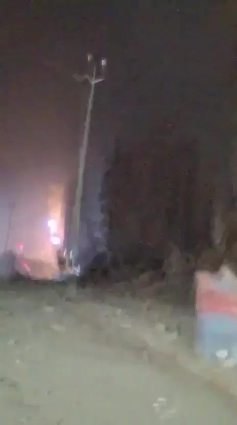 Destruction in Al-Mashrafiyah in Beirut's southern suburbs following Israeli airstrikes