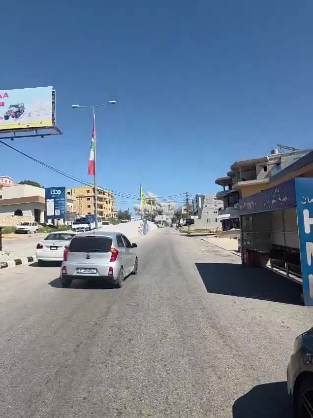 A violent raid on the town of Kafr Ruman in southern Lebanon.