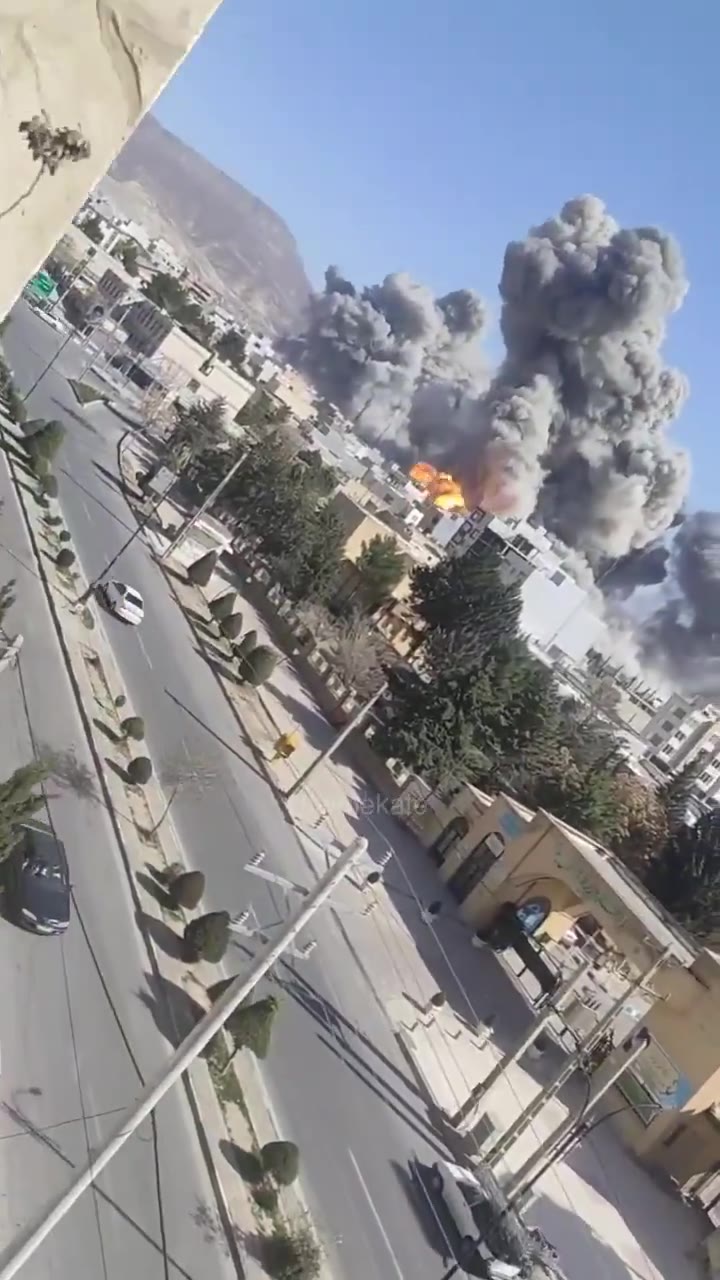 Explosions in Ilam on Friday, March 5th, around 4:00 PM