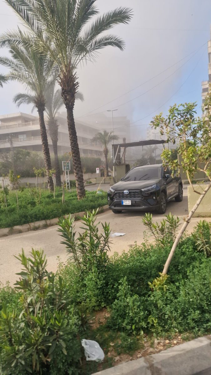 الغارة على الضاحية الجنوبية قرب السفارة الإيرانية