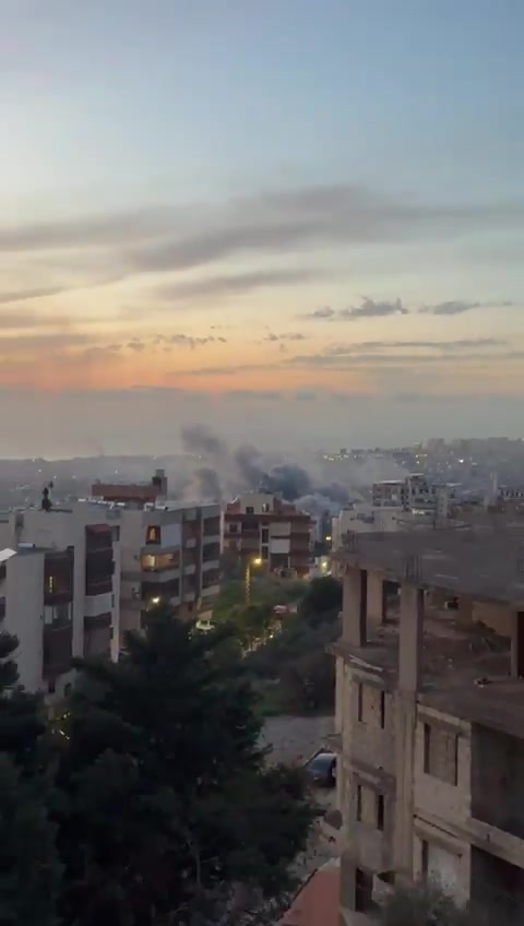 Scenes from the Israeli raid on the suburb