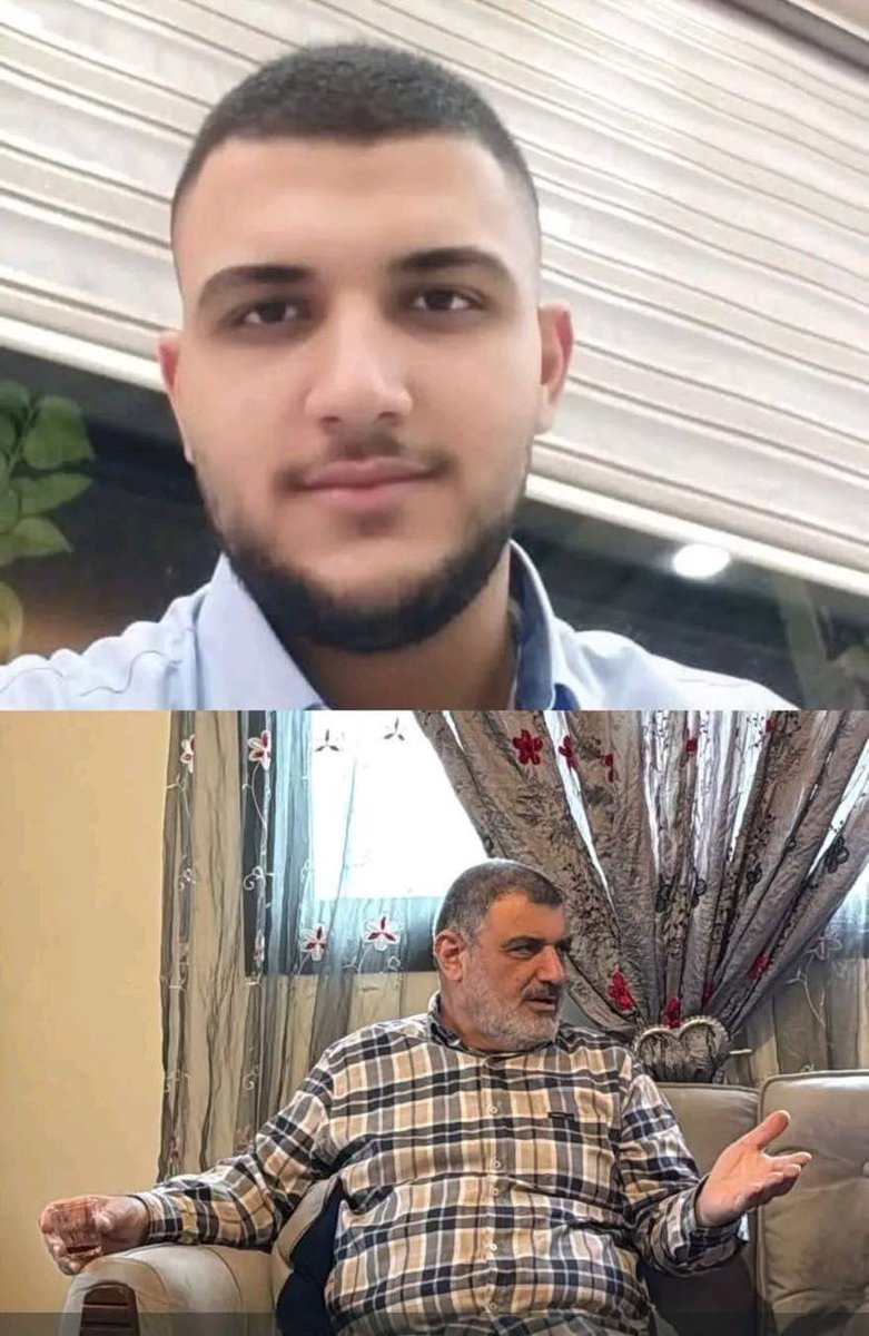 استشهاد إبراهيم بهيج حمد ونجله محمد في غارات  على بلدة عنقون جنوب لبنان