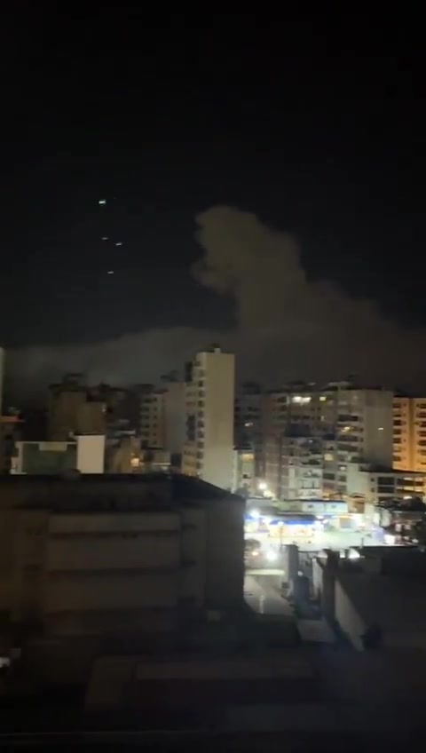 Airstrike targets Ghobeiri at dawn