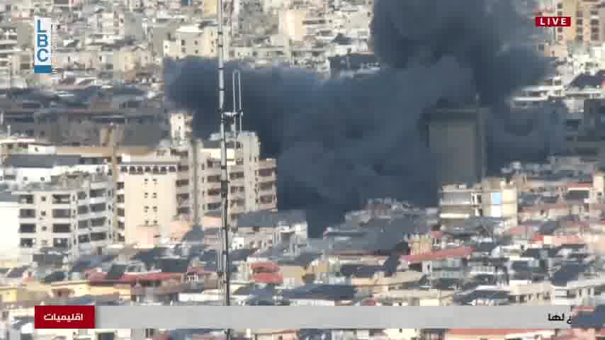 Israeli raid targets Beirut's southern suburb(about 10:10 local time)