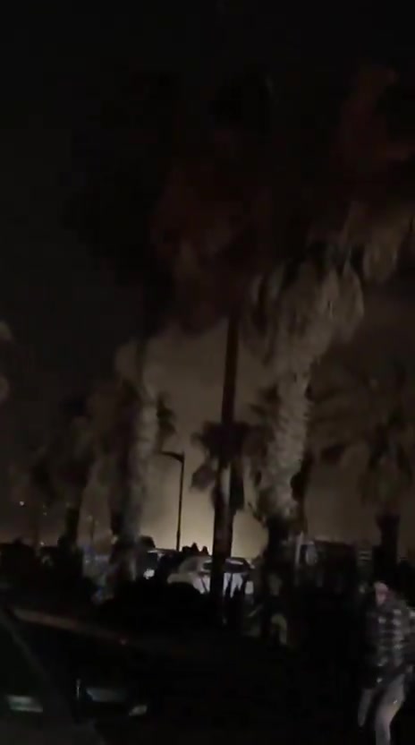 Video of the Israeli raid that targeted the Ramla al-Bayda area at dawn on Thursday