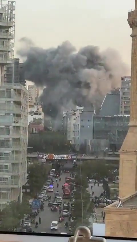 Raid targeted the building in Al-Bashoura