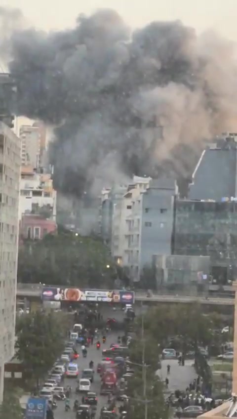Raid targeted the building in Al-Bashoura