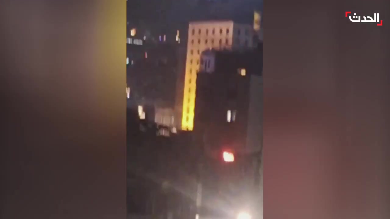 Footage circulating online shows an Israeli drone targeting the Nabaa area north of Beirut