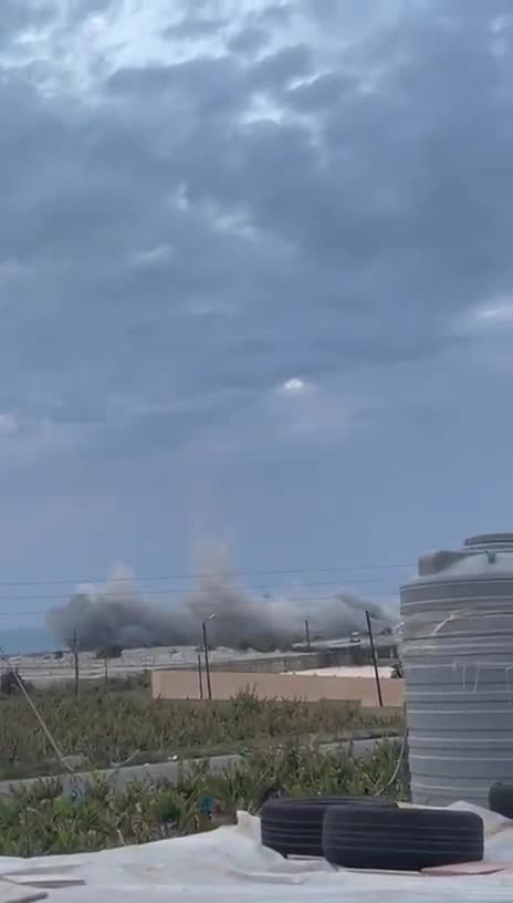 Israeli raid targeted the town of Qasmiya