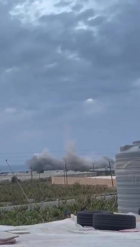 Israeli raid targeted the town of Qasmiya